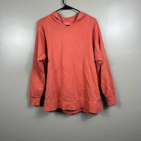 Athleta Sundown Hoodie Sweatshirt Clay Red Size Small - Picture 2 of 7